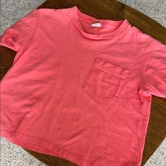 Vintage 1980s palmetto coral cropped tee - Picture 5 of 5